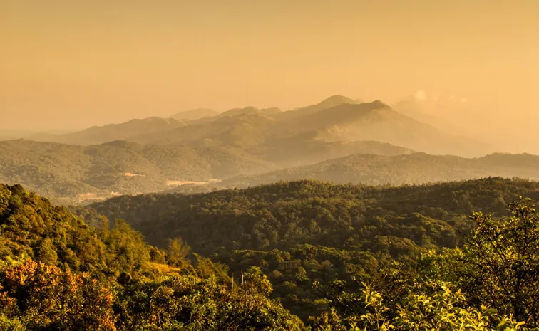 Popular trekking destination Nishani Betta in Karnataka