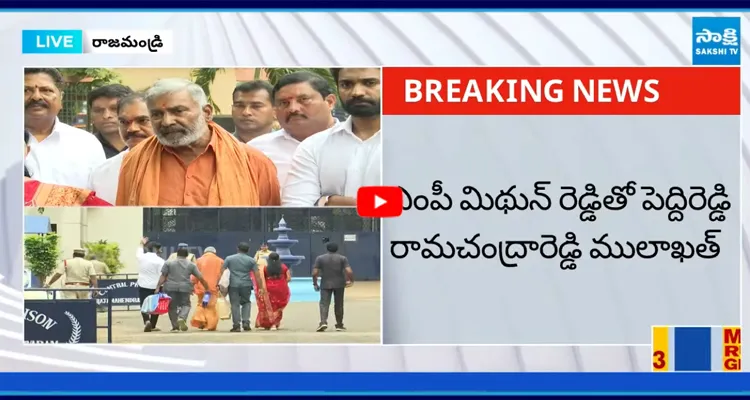Peddireddy: మిథున్ రెడ్డి తో ములాఖత్