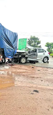 ప్రాణం తీసిన అతివేగం.. నిద్రమత్తు