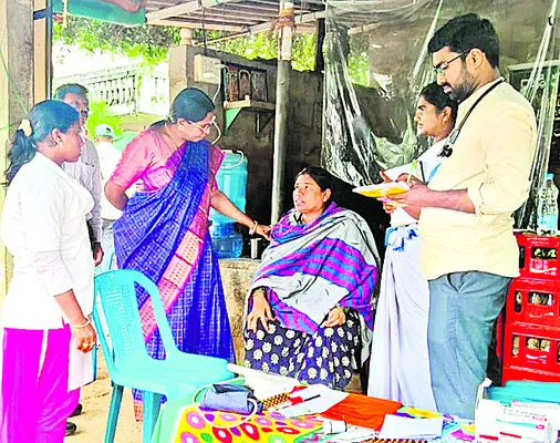 వేమిరెడ్డిపల్లి తండాలో జ్వరాల విజృంభణ