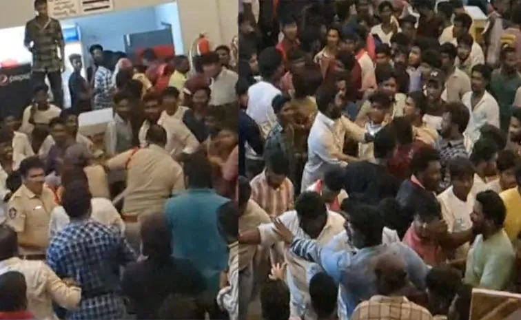 Pawan Kalyan Fans Over Action Hari Hara Veera Mallu Cinema Theater