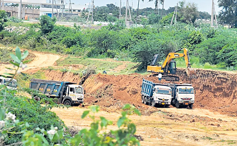Tamilleru vandalism at the hands of two TDP MLAs