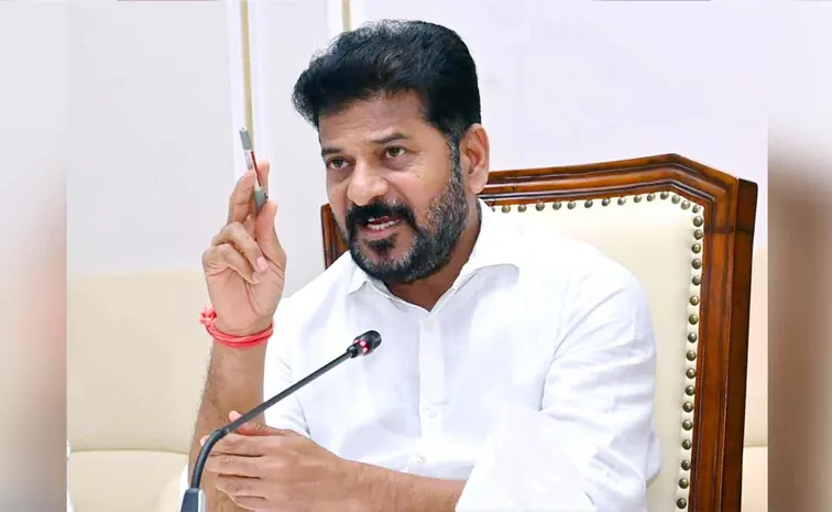 Revanth delivered PowerPoint presentation on BC reservations to Congress MPs at New Delhi3