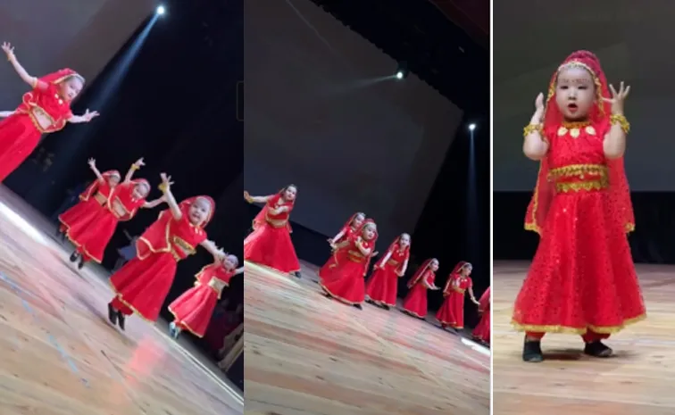 Russias Little girls from dance to Chanda Chamke Viral video