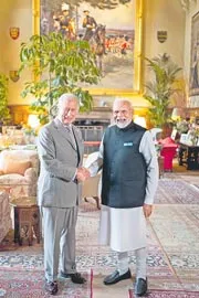 Prime Minister Narendra Modi meets King Charles at Sandringham House1