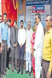Balaji Foundation installation of Drinking Water Plant at Nellore RTC Bus Stand