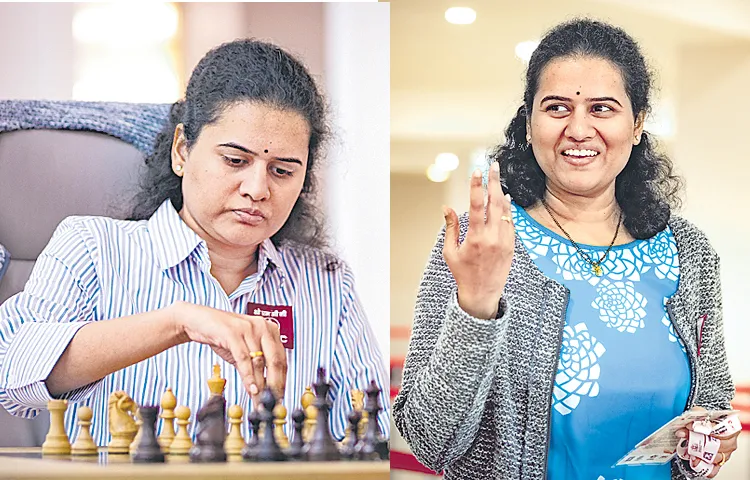 Koneru Humpy in the World Chess Championship final