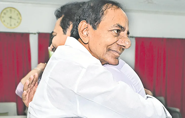 KTR birthday celebrations were held grandly at Telangana Bhavan on Thursday