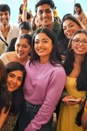 Social Media Platform Collabaration with Rashmika on Friendship Day4