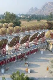 The worlds largest solar kitchen at Mt Abu Rajasthan Cooks 50000 Meals9