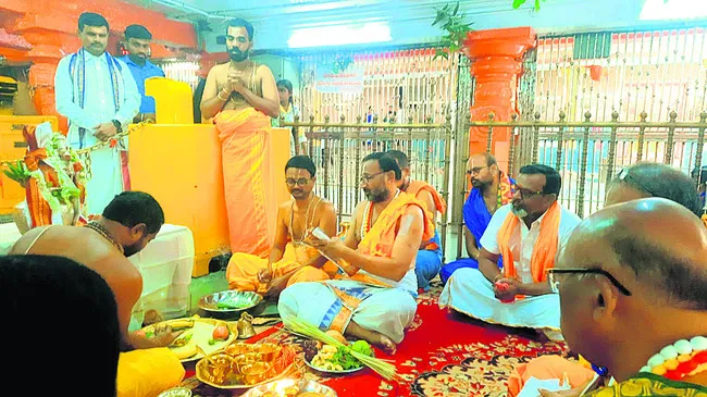 శ్రావణ సప్తాహ ఉత్సవాలు ప్రారంభం
