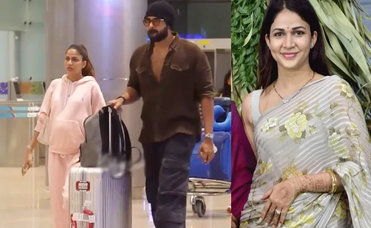 బేబీ బంప్‌తో తొలిసారి కనిపించిన మెగా కోడలు