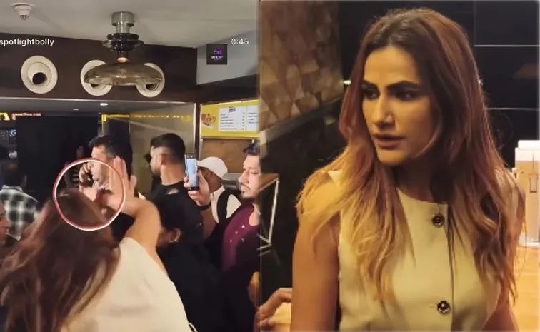 Actress Ruchi Gujjar Hits Actor Director With Chappal4