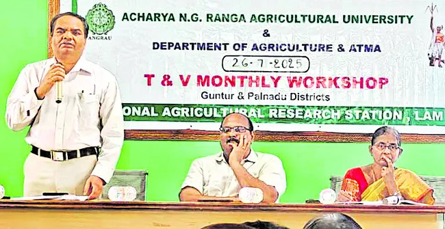 రైతులు సరైన యాజమాన్య పద్ధతులు పాటించాలి