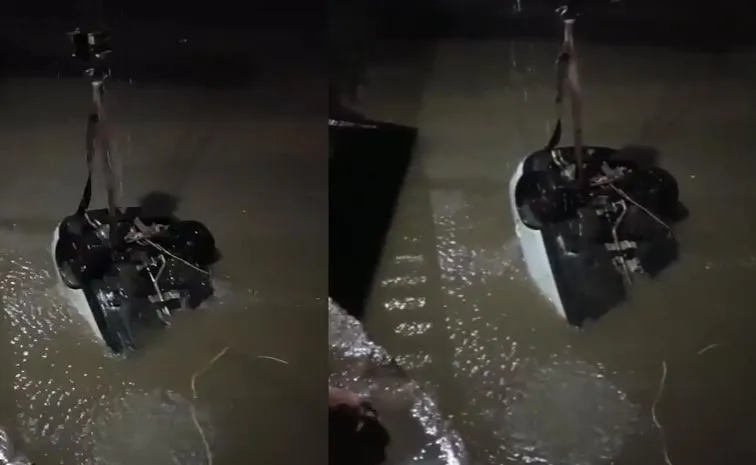 Google Maps error leads Audi into ditch in Navi Mumbai