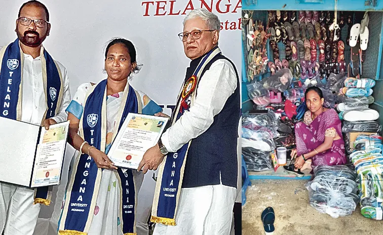 కష్టాలున్నాయని కుమిలిపోలే..జీవిత పట్టా కుట్టుకుంది!