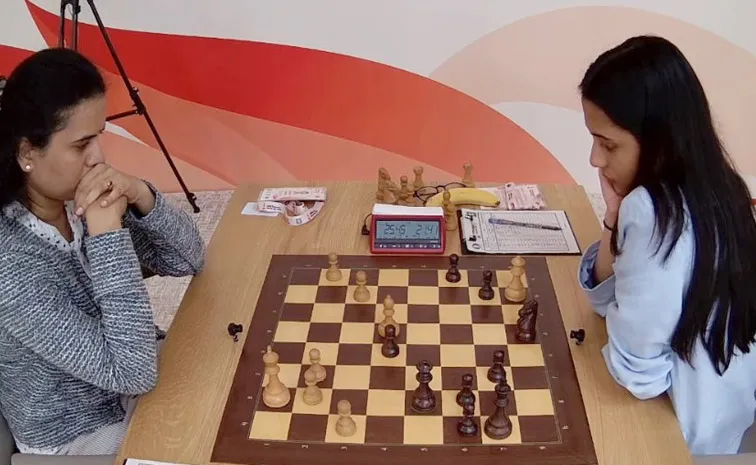 World Cup Title: Humpy And Divya draw again in Game 2