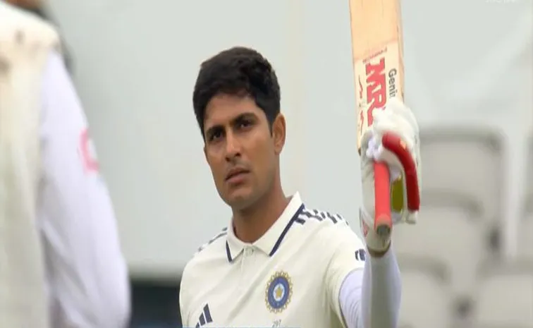 ENG VS IND 4TH Test Day 5: SHUBMAN GILL Completes Century In Second Innings