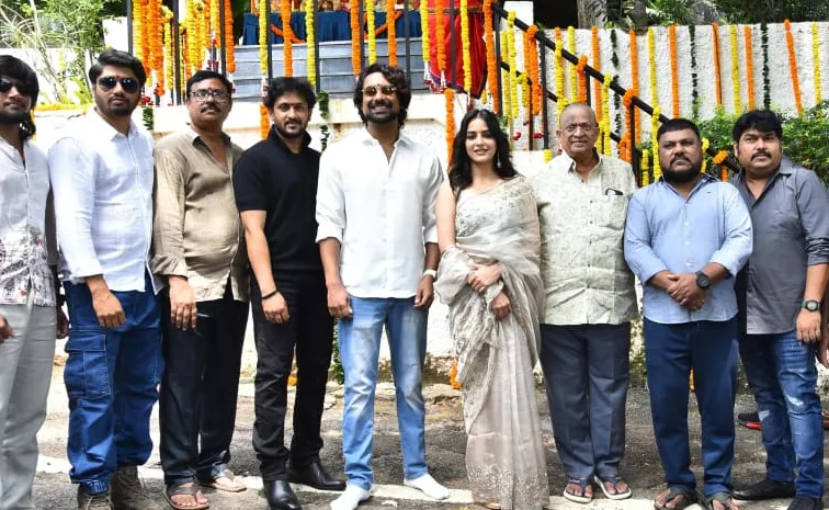 varun sandesh Latest Movie pooja ceremony in hyderabad