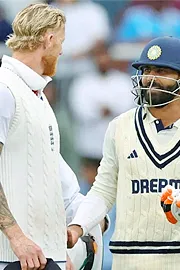 Drama unfolds as Ravindra Jadeja declines to shake hands with Ben Stokes for draw9