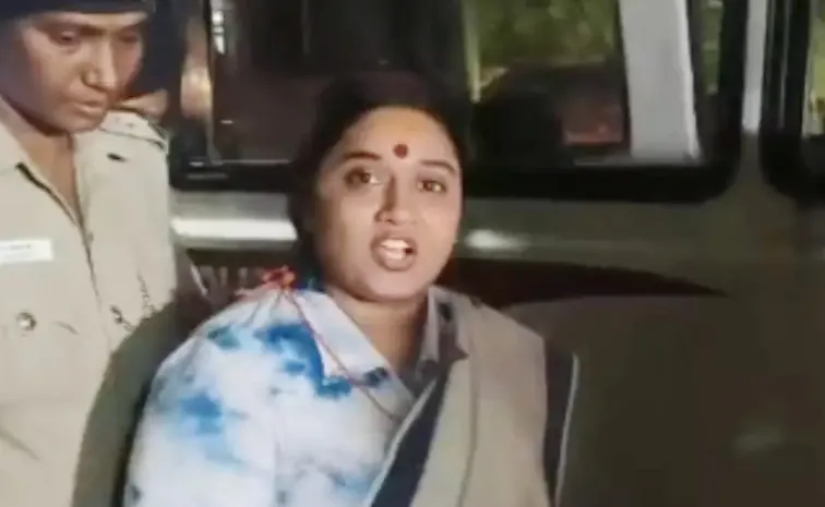 Jana Sena Leader Kota Vinutha Police Remand Extended