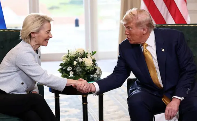 Trump Announces Trade Deal with European Union Levies 15 Tariffs