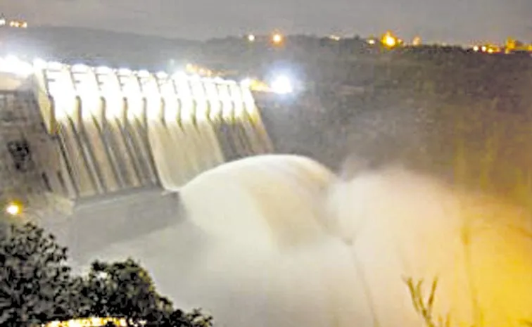 Floods Rising In Nagarjuna Sagar