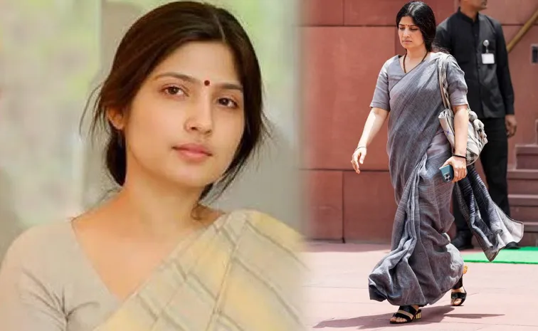 NDA MPs protest against Muslim cleric remarks on Dimple Yadav