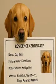 Dog Babu son of Kutta Babu gets residence certificate in Bihar2