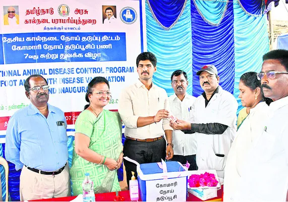 కోమారి వ్యాధి నిరోధక వ్యాక్సిన్ శిబిరాలు ప్రారంభం