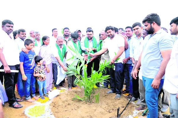 ఆయిల్‌పాం సాగులో ఆదర్శంగా నిలవాలి 