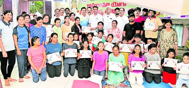 యోగాతో మానసిక ప్రశాంతత 