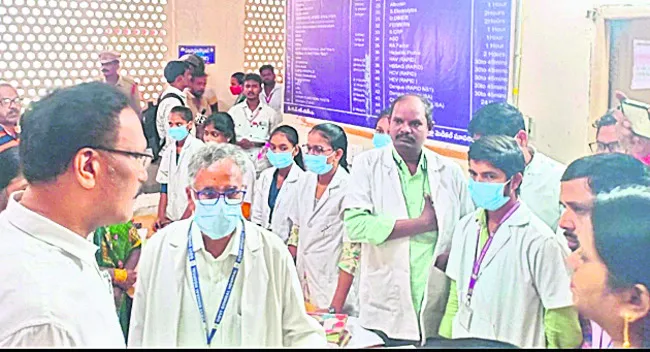 సర్వజన ఆస్పత్రిలో ఎస్టీ సెల్ ఏర్పాటు