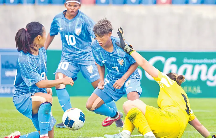 India beat Iraq in Asian Cup 2026 womens football qualifying tournament