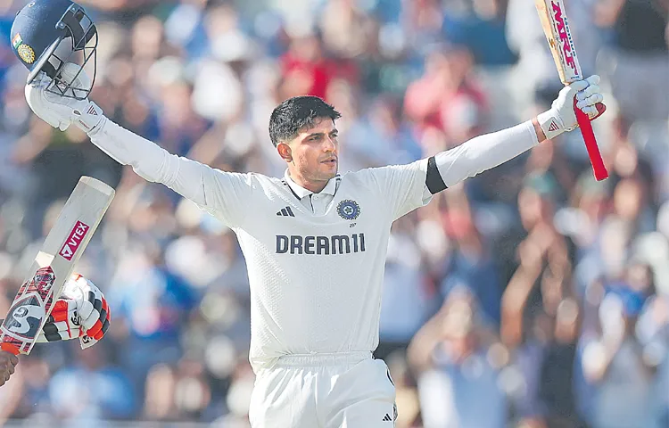 Indian team heading for a big score in the second Test against England