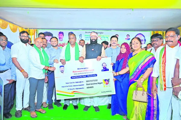 ఆహార భద్రత కల్పించడమే లక్ష్యం