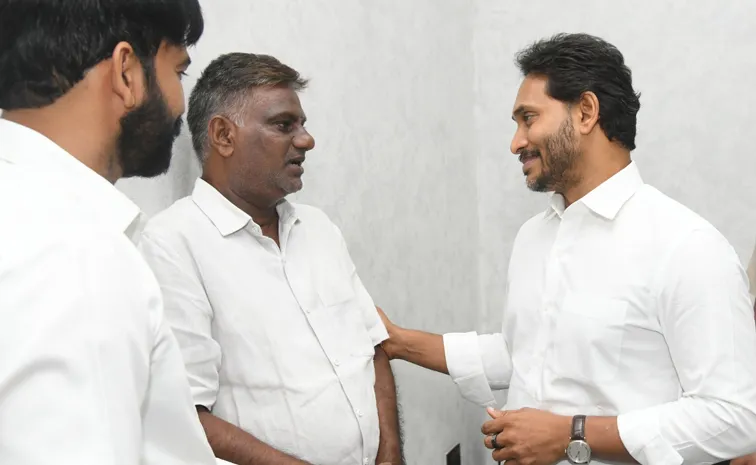 Ysrcp Leader Gutta Lakshmi Narayana Meets Ys Jagan