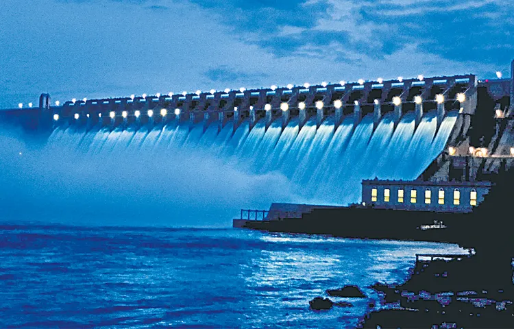 Water storage in Sagar reaches 305 TMC