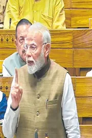 PM Modi addresses the Lok Sabha during special discussion on Operation Sindoor7