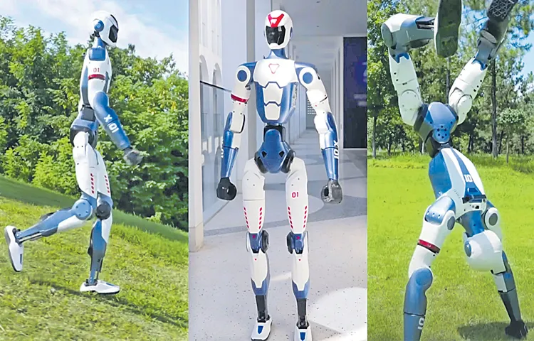 Chinese company launches humanoid robot