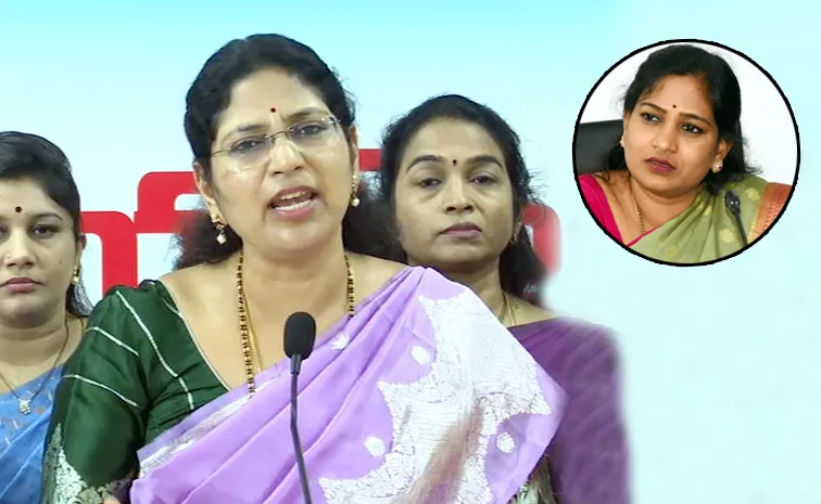 Ysrcp Mlc Varudu Kalyani Fires On Vangalapudi Anitha