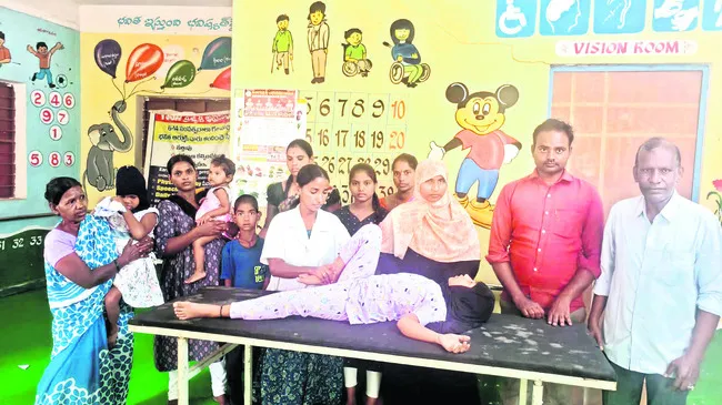 వారంలో రెండ్రోజులు ఫిజియోథెరపీ సేవలు 