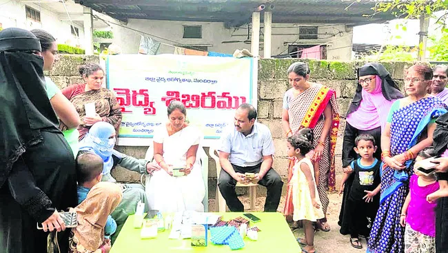 చిన్నారులకు ఆరోగ్య పరీక్షలు చేయించాలి 