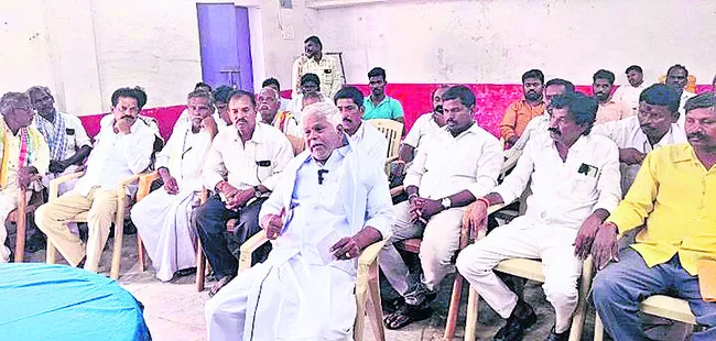 రైతుల పేరుతో తమ్ముళ్ల డ్రామా
