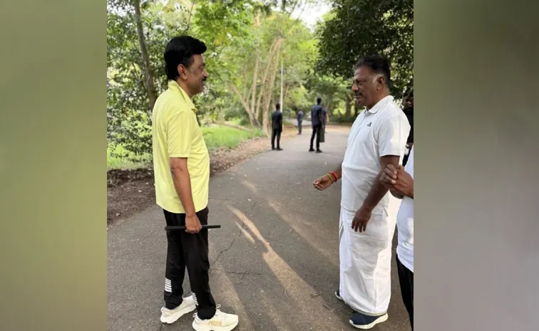 Tamil Nadu OPS Morning walk With Stalin Break Up NDA