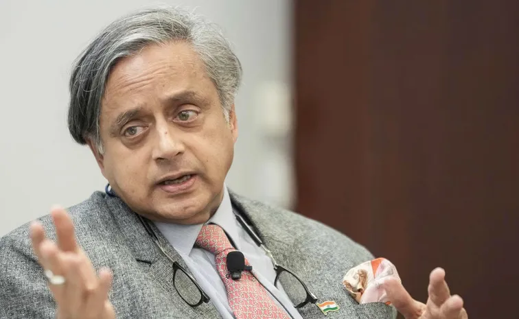 Shashi Tharoor On Donald Trumps 25%  tariff' Over India10