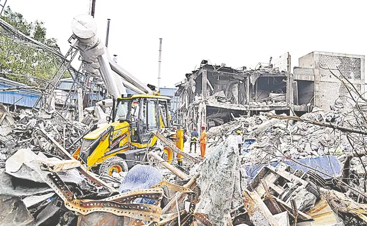 Eight AP residents die in Sigachi Factory accident in Telangana