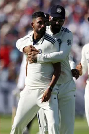 ENG VS IND 2nd Test Day 3: Siraj Took 2 Wickets In 2 Balls9