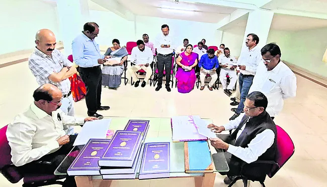 కేయూ స్నాతకోత్సవ రిహార్సల్స్