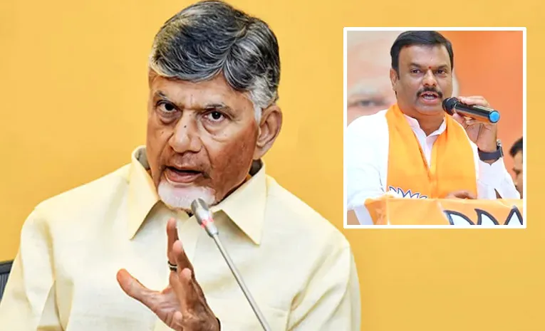 AP BJP Leaders Fires on Chandrababu